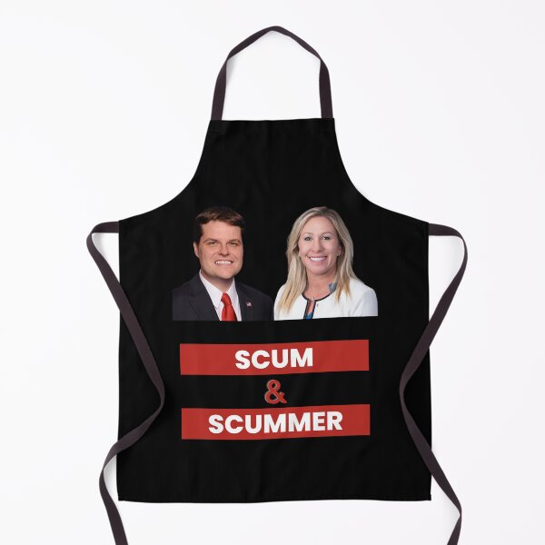 Item preview, marjorie taylor greene and matt gaetz scum and scummer designed and sold by Giovanni's Brown Quotes.