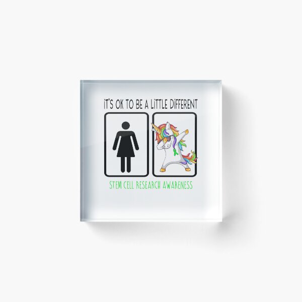 Item preview, Stem Cell Research Awareness - It's Ok To Be A Little Different designed and sold by ArangoaStore.