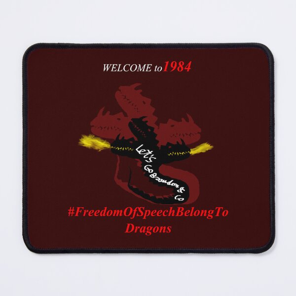 Item preview, Freedom of Speech Belong to Dragons D14 designed and sold by SelfUpgrade.