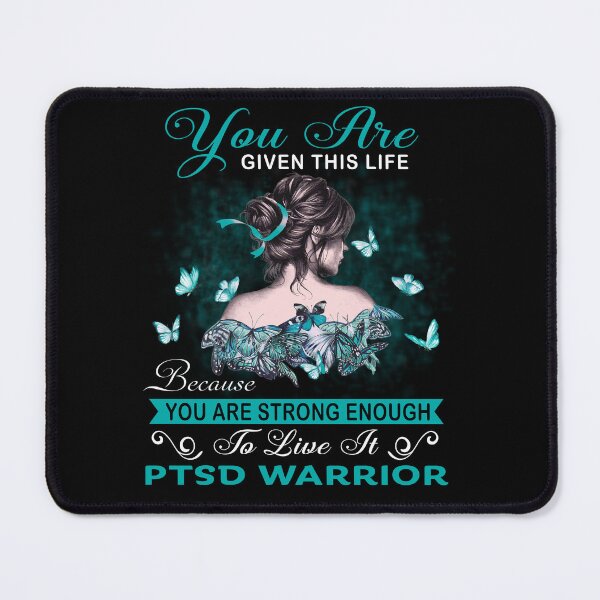 Item preview, You Are Strong Enough To Live It PTSD Warrior designed and sold by Kohend.