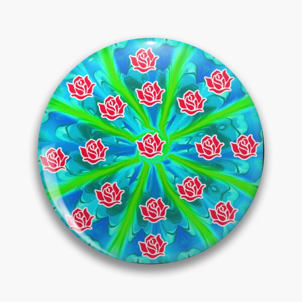 Item preview,  Tie Dye With Red Rose designed and sold by Angelle55.