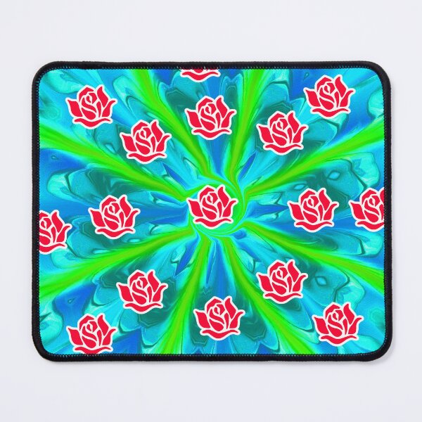Item preview,  Tie Dye With Red Rose designed and sold by Angelle55.