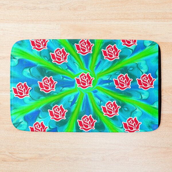 Item preview,  Tie Dye With Red Rose designed and sold by Angelle55.