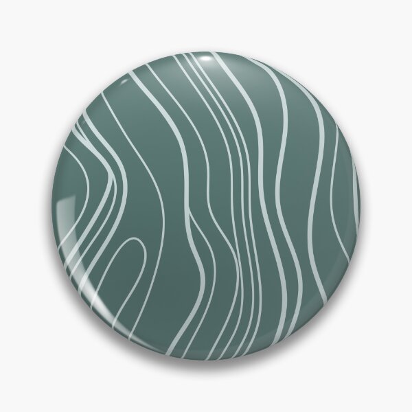 Item preview, Soft green groovy stripes pattern designed and sold by Thegentleshop.