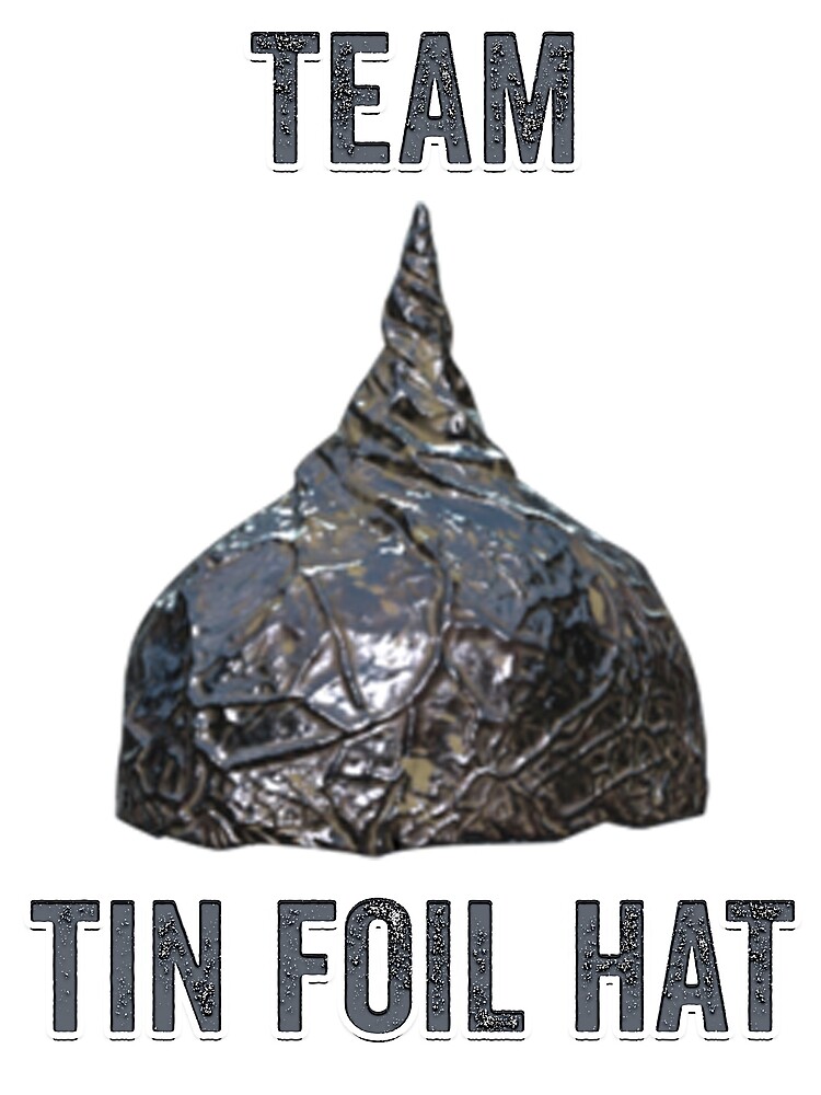 "Team Tin Foil Hat" Poster for Sale by ayoung99 Redbubble