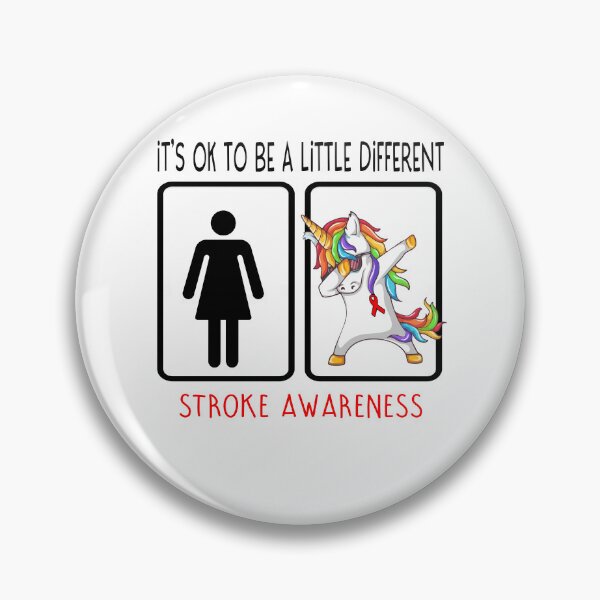 Item preview, Stroke Awareness - It's Ok To Be A Little Different designed and sold by ArangoaStore.