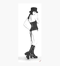 Tip top, Top Hat! - B&W Photographic Print