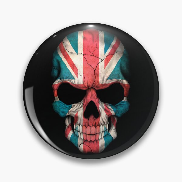 Item preview, British Flag Skull  designed and sold by JeffBartels.