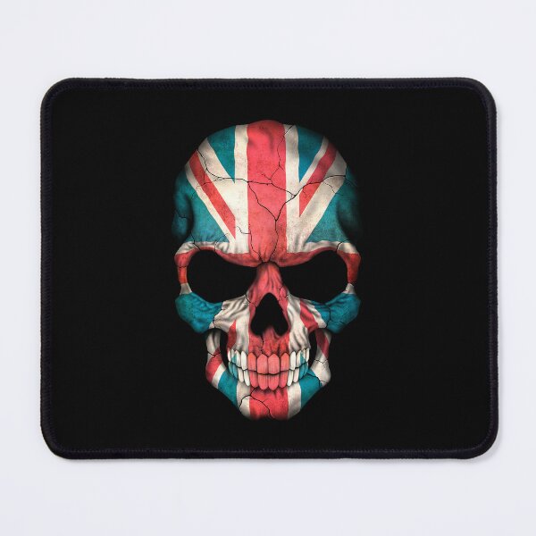 Item preview, British Flag Skull designed and sold by JeffBartels.