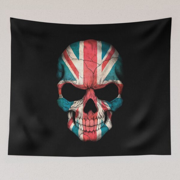 Item preview, British Flag Skull  designed and sold by JeffBartels.
