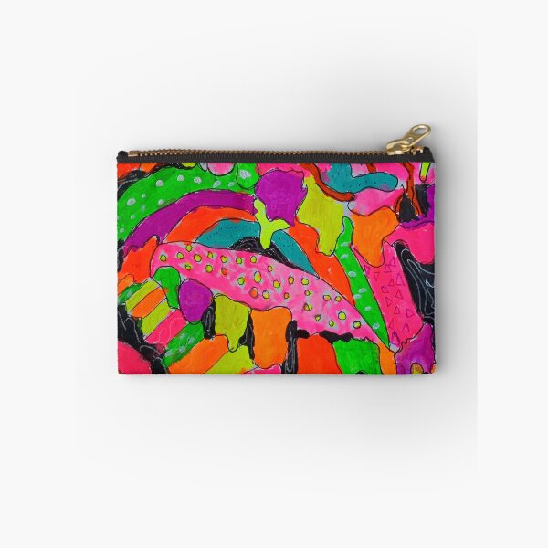 Item preview, Sketchbook 5-5 (Psychedelic Trippy Neon Fluorescent Lowbrow Gouache Art) designed and sold by Discordant Dreams Art.