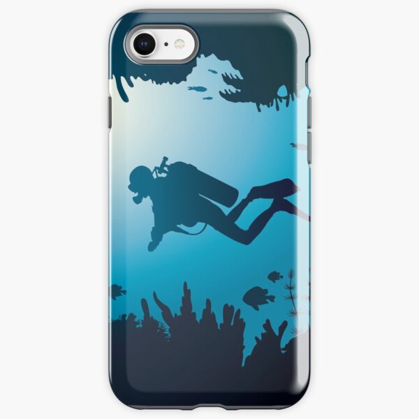 Underwater World - Scuba Diver iPhone Tough Case
