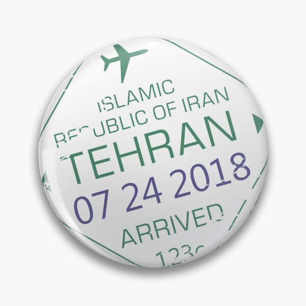 Item preview, Tehran stamp - Persian art designed and sold by Persian Pride Official.