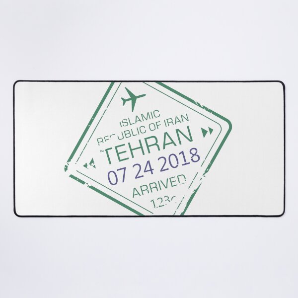 Item preview, Tehran stamp - Persian art designed and sold by Persian Pride Official.