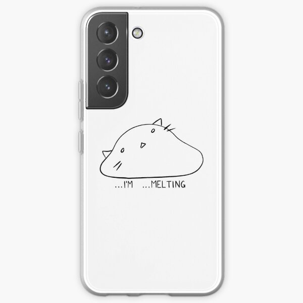 Melting Cat Samsung Galaxy Soft Case