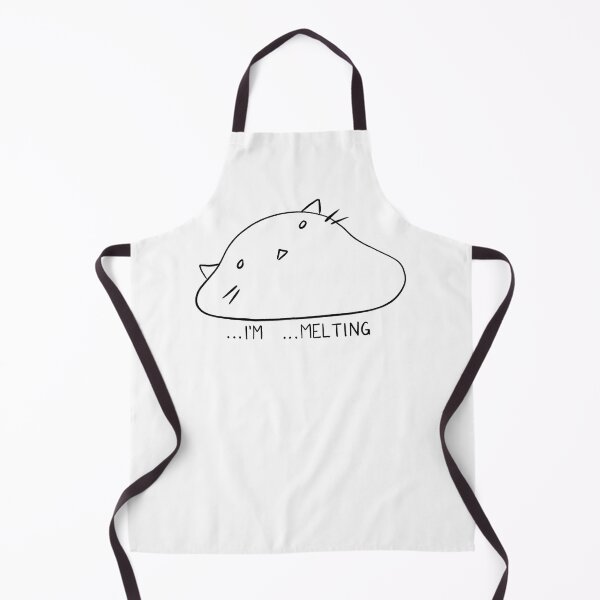 Melting Cat Apron