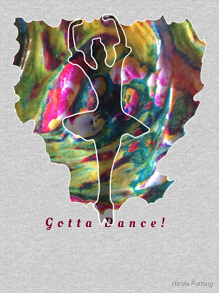 JUST DANCE COLOURFUL BALLERINA by nicolafurlong