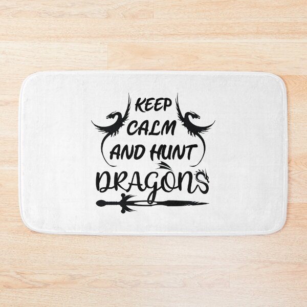 Item preview, Keep Calm And Hunt Dragons designed and sold by emhoteb.