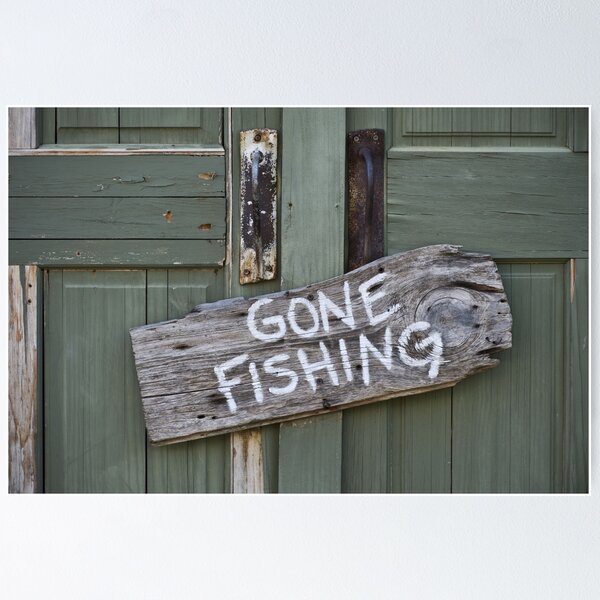 Item preview, Gone Fishing  designed and sold by DV-LTD.
