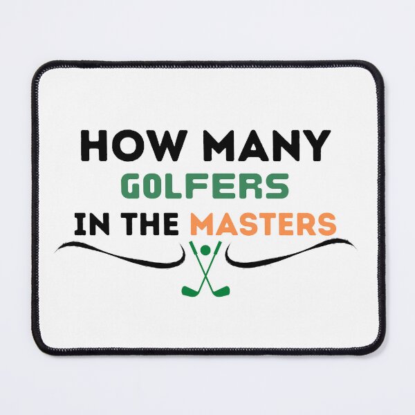 Item preview, how many golfers in the masters , designed and sold by Every Pet Shirts.