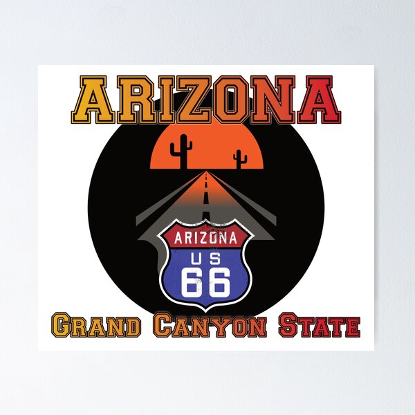 Item preview, Arizona - Route 66 in The Grand Canyon State designed and sold by GnuArt.