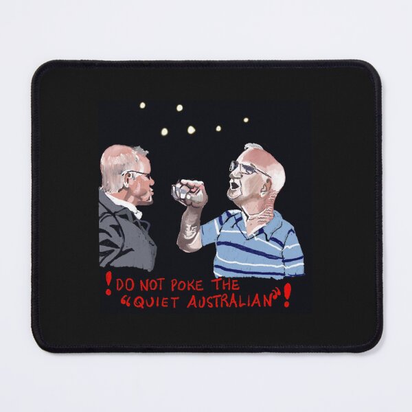 Item preview, Do not poke the "Quiet Australian"! designed and sold by ZydecoChaCha.