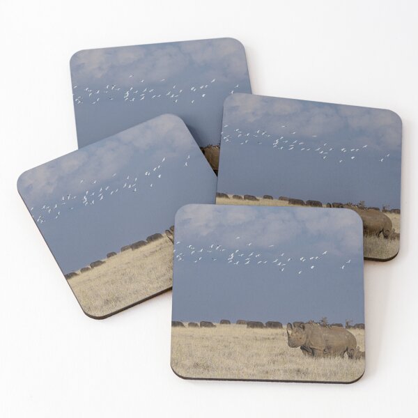 Item preview, Rhinos in Lewa designed and sold by elissatitle.