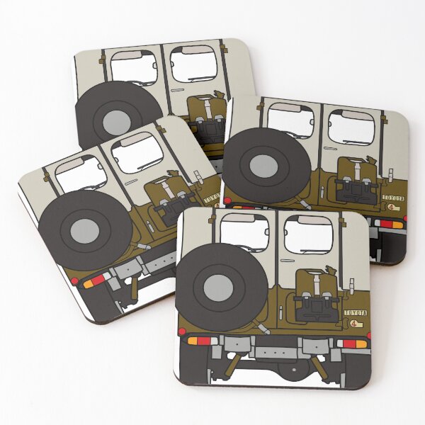 Item preview, Toyota FJ40 rear, Olive designed and sold by maggie-mays.