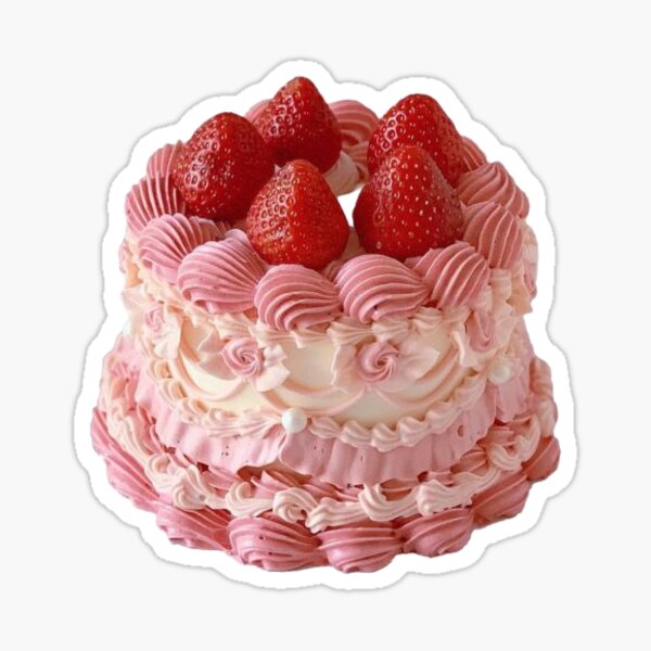Pink Birthday Cake (Strawberry Birthday Cake) - Family Spice