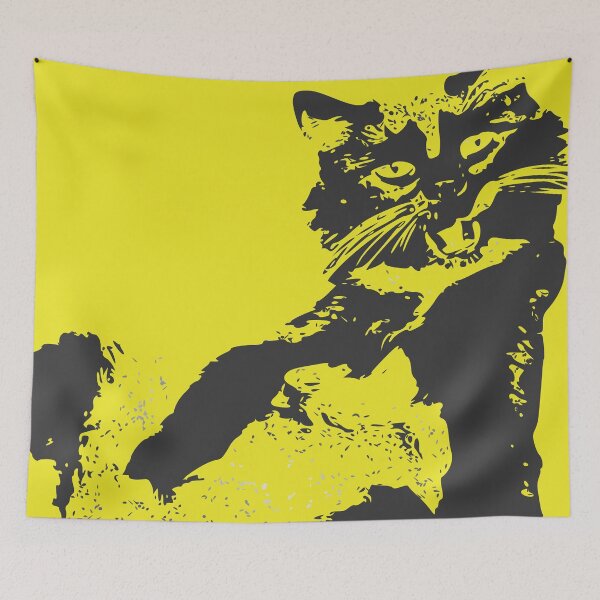 Item preview, Cat nip kitty Cat (yellow) designed and sold by Geestock.
