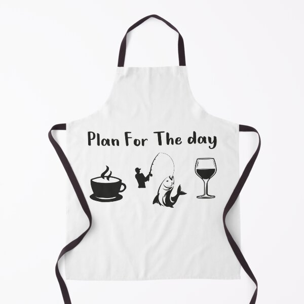 Item preview, Plan For The Day Coffee Fishing Wine Funny Fishing wine Lover designed and sold by Dream-bubble.