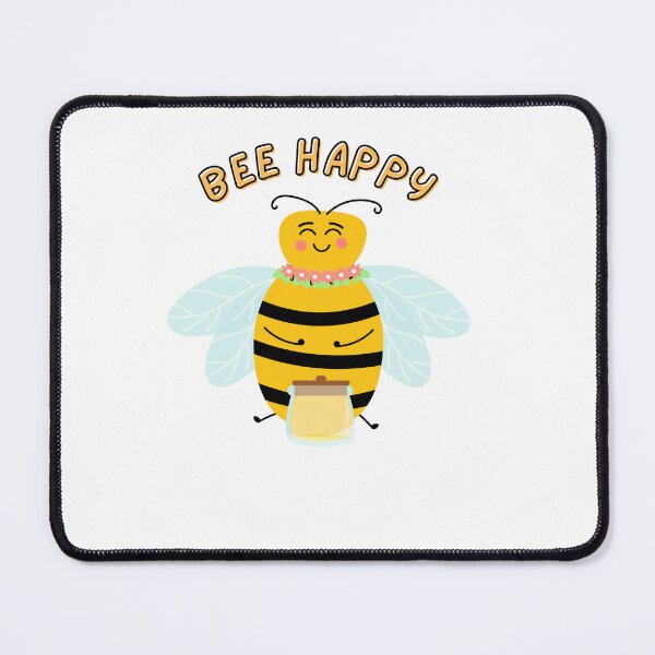 Item preview, Be Happy - Bee Happy - Bees Essential T-Shirt designed and sold by NotUrAverageART.