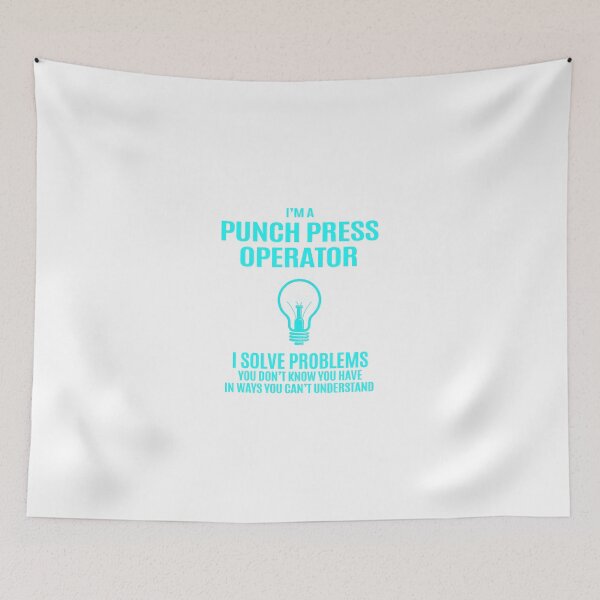 Item preview, Punch Press Operator - I Solve Problems Job Gift designed and sold by melissaval2.