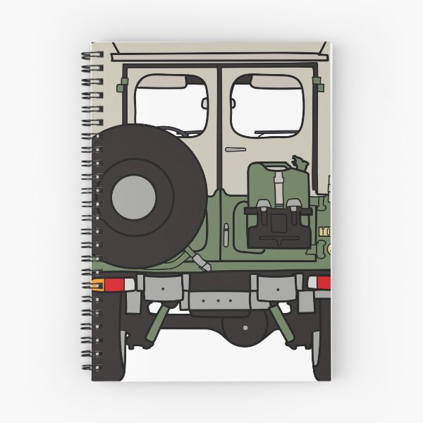 Item preview, Toyota FJ40, rear, Green designed and sold by maggie-mays.