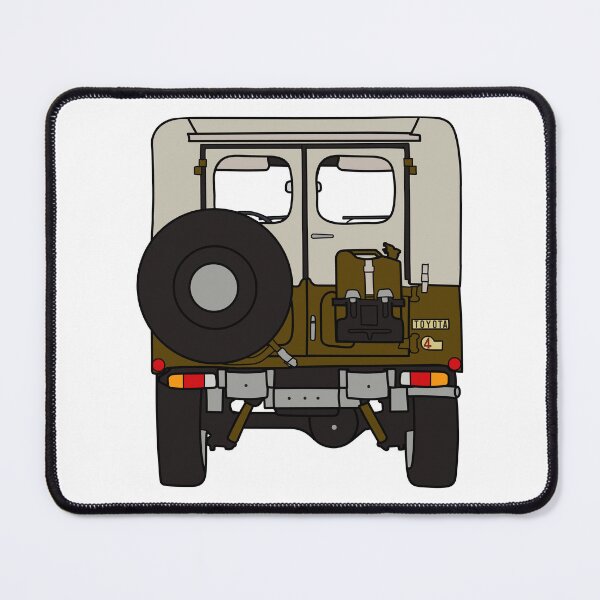 Item preview, Toyota FJ40 rear, Olive designed and sold by maggie-mays.