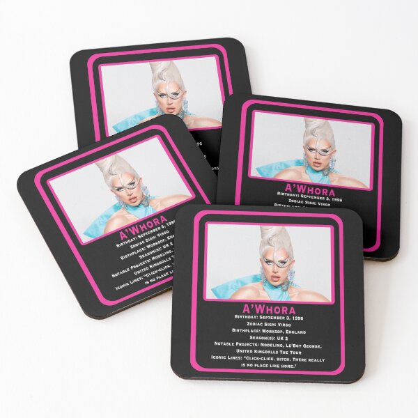 Item preview, A_Whora Trading Card   designed and sold by ApparellPrints.