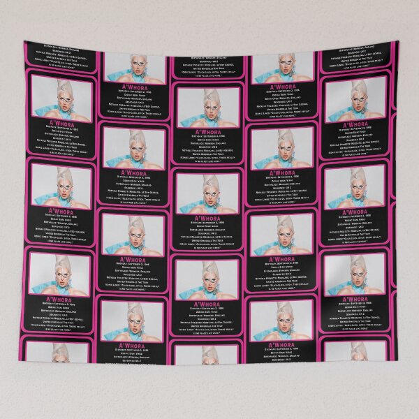 Item preview, A_Whora Trading Card   designed and sold by ApparellPrints.