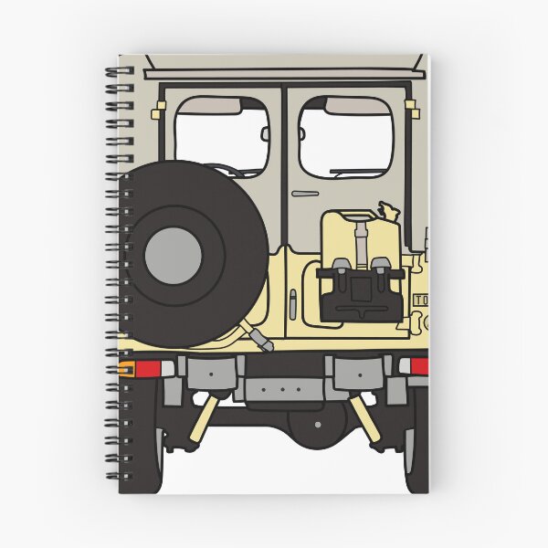 Item preview, Toyota FJ40 rear, Yellow designed and sold by maggie-mays.