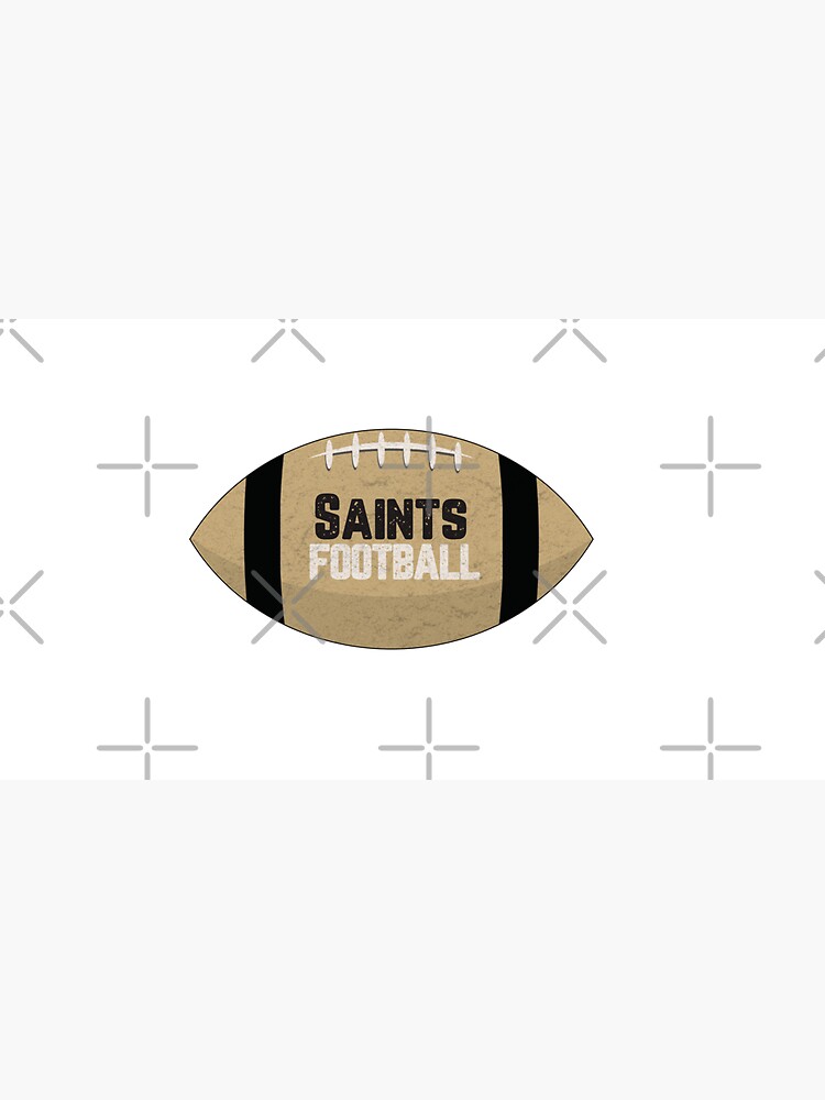 Vintage Football - New Orleans Saints (Gold Saints Wordmark)