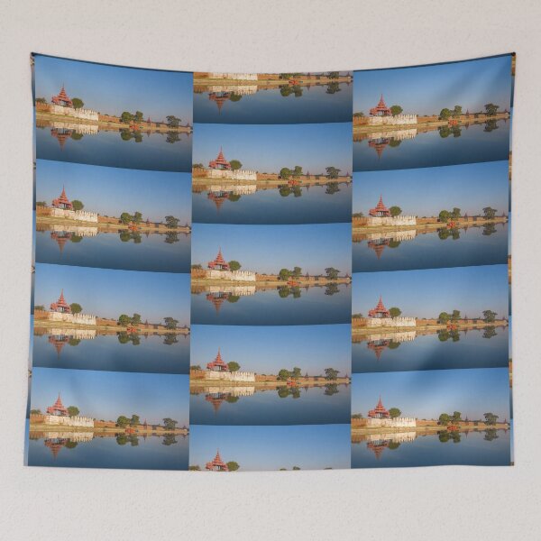 Item preview, Myanmar. Mandalay. Royal Palace Moat. designed and sold by vadim19.