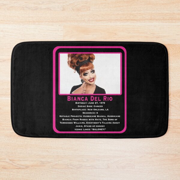 Item preview, Bianca Del Rio Trading Card   designed and sold by ApparellPrints.