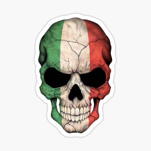 Item preview, Italian Flag Skull designed and sold by JeffBartels.