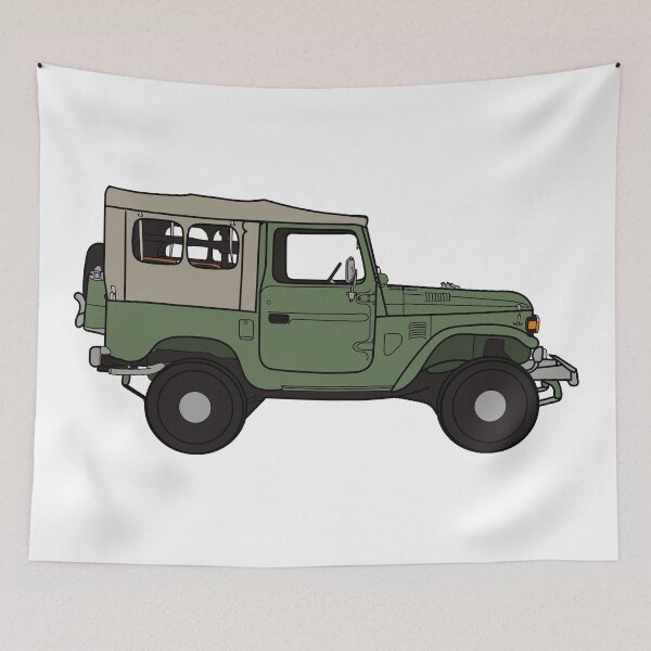 Item preview, Toyota FJ40 Green designed and sold by maggie-mays.