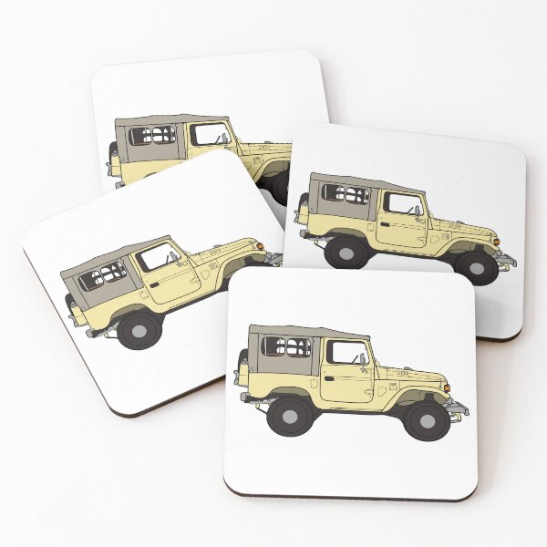Item preview, Toyota FJ40, Yellow designed and sold by maggie-mays.