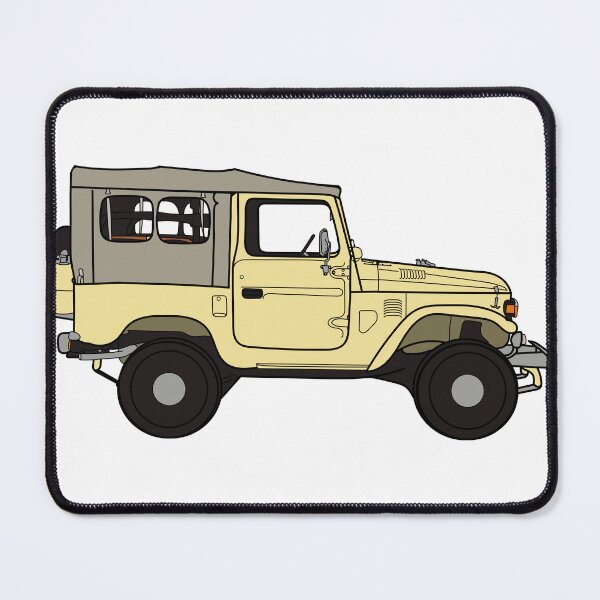Item preview, Toyota FJ40, Yellow designed and sold by maggie-mays.