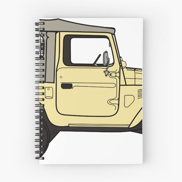 Item preview, Toyota FJ40, Yellow designed and sold by maggie-mays.