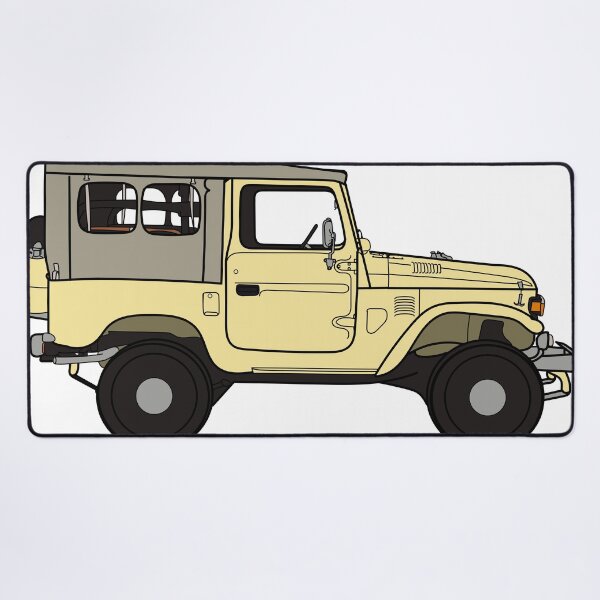 Item preview, Toyota FJ40, Yellow designed and sold by maggie-mays.