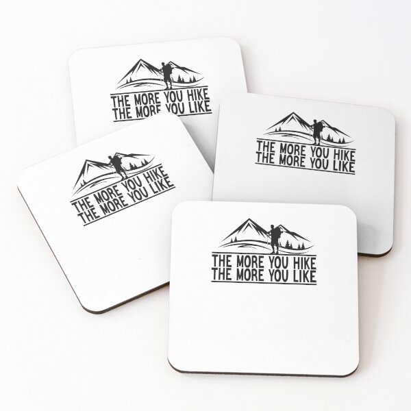 Item preview, The More You Hike The More You Like designed and sold by FantasticBee.