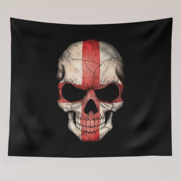 Item preview, English Flag Skull designed and sold by JeffBartels.