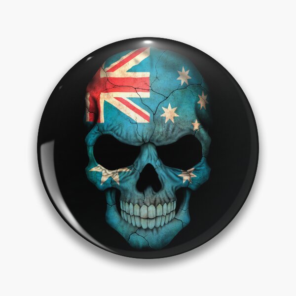 Item preview, Australian Flag Skull designed and sold by JeffBartels.
